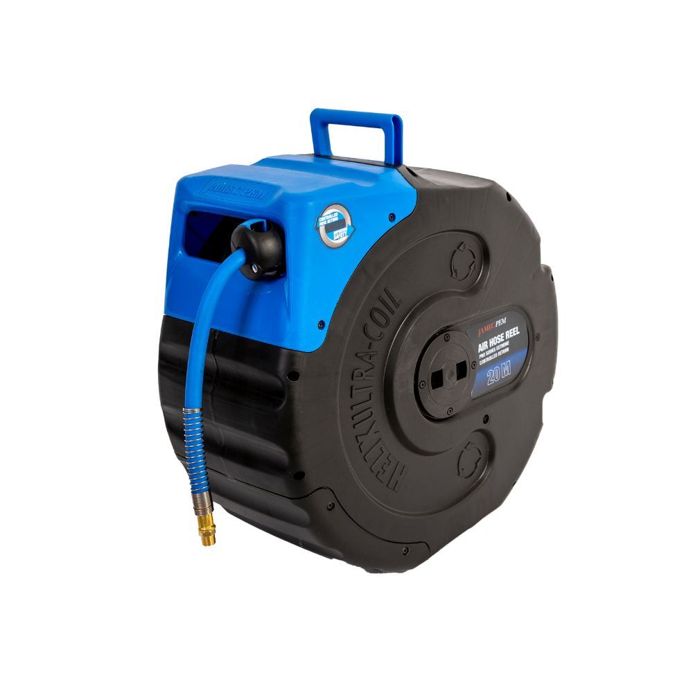 Giantz Air Hose Reel 20m Retractable Compressor Auto Rewind Wall