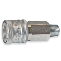 Coupling - NITTO Equivalent - High Vol. - Two Stage - Male - 1/4"