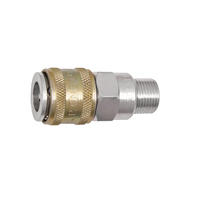 Coupling - Nitto Equivalent - High Vol. - One Touch - 3/8"
