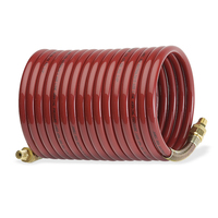 Recoil Hose - Nylon - 1/4" BSP Male Fittings - 1/4" - 10 m