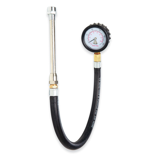 Tyre Gauge - Dial - Large Bore - Earth Mover