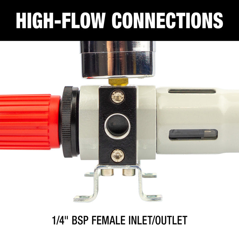 1/4" BSP Filter Regulator Lubricator (FRL)