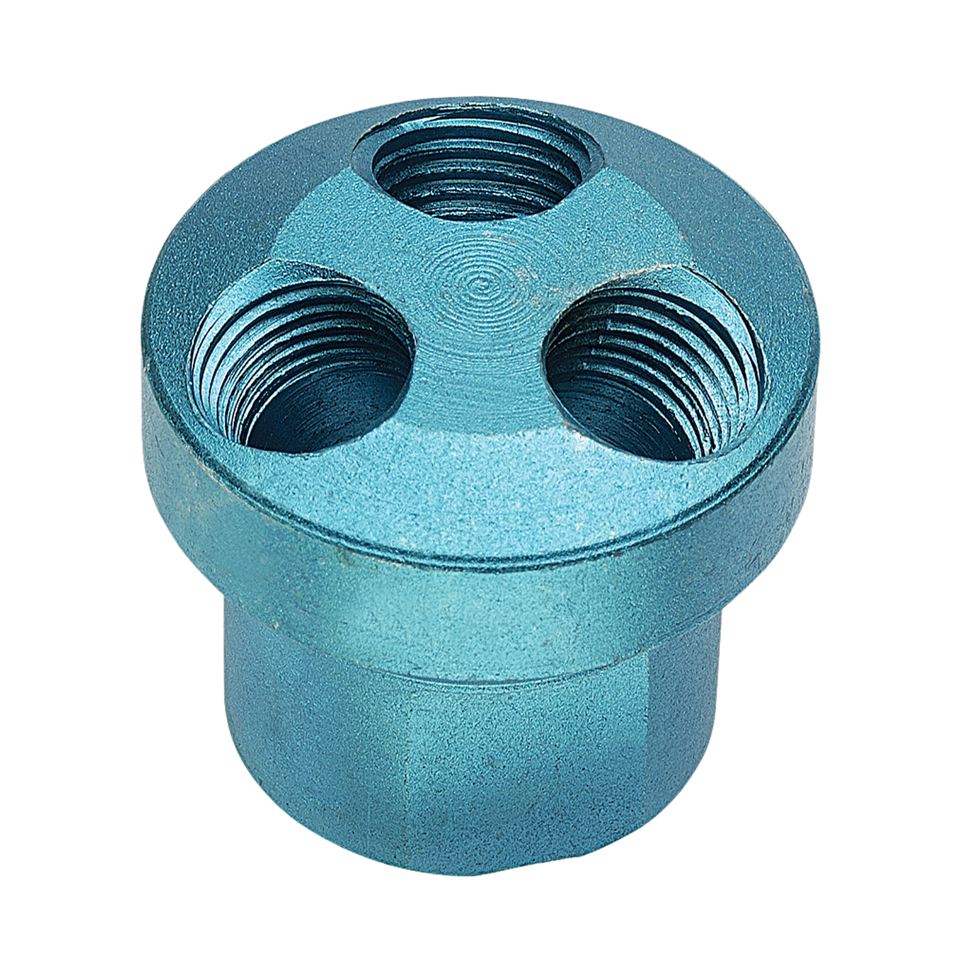 1/4" BSP Female 3 Way Manifold