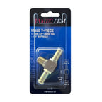 1/4" BSP Male x 3/8" (10mm) Hose Tail Tee Brass