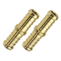 3/8" (10mm) Hose Tail Joiner Brass - 2 Pack
