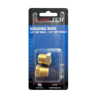 3/8" BSP Male x 1/4" BSP Female Reducing Bush Brass - 2 Pack