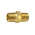 3/8" BSP Male x 3/8" BSP Male Hexagon Nipple Brass