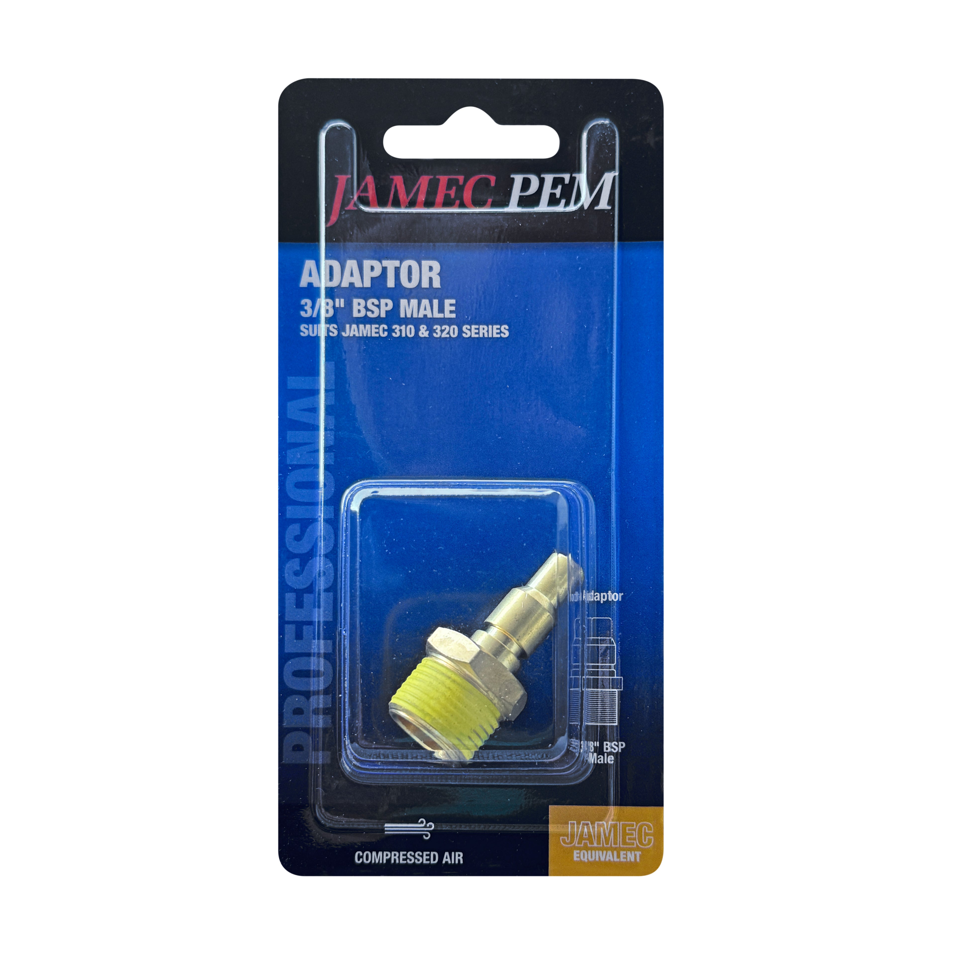 Jamec Pem 310/320 Series - Adaptor 3/8" BSP Male