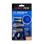Jamec Pem 310/320 Style Coupling Kit - 1/4" Male and Female Threads