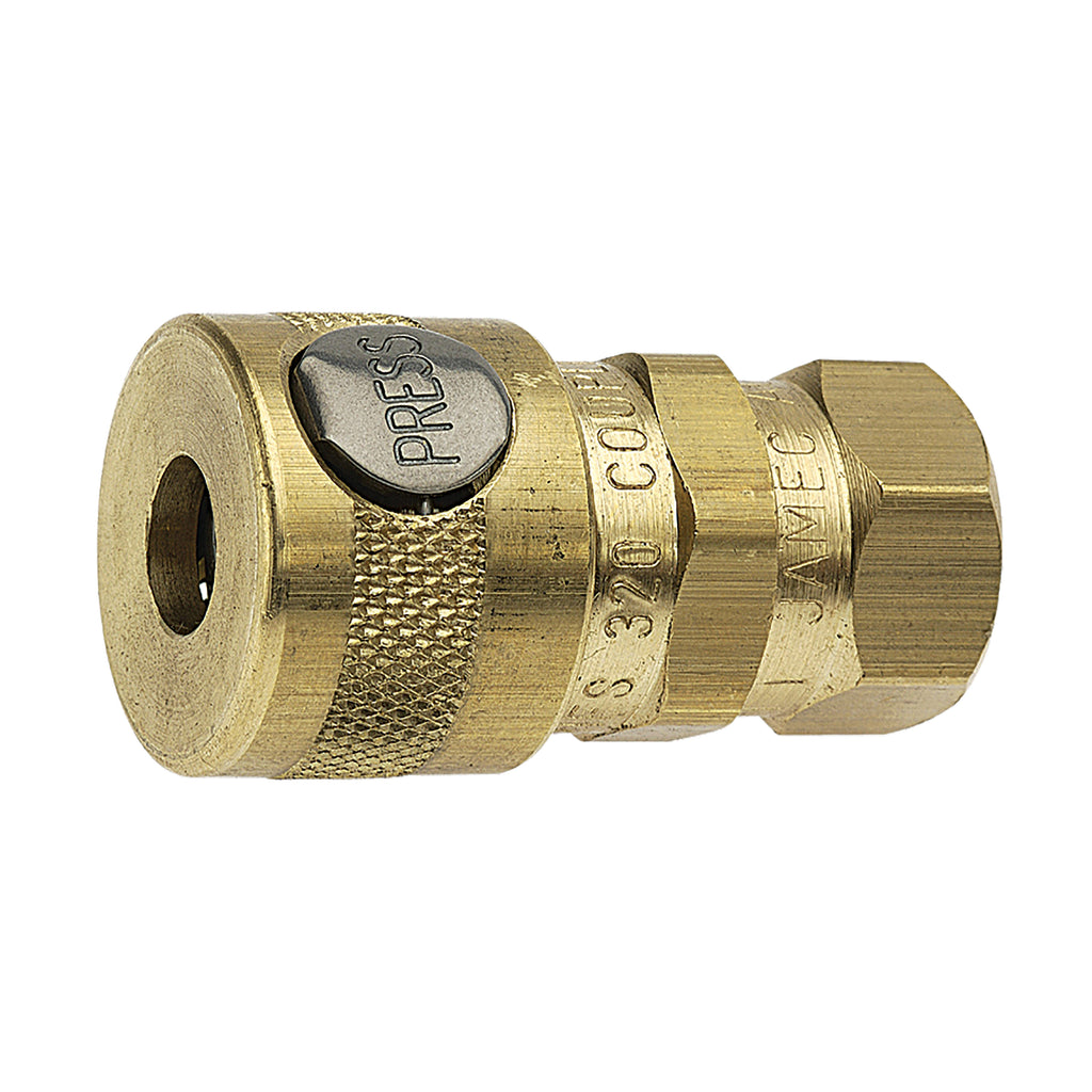 Jamec Pem 320 Series - Twin Button -  3/8" BSP Female Coupling