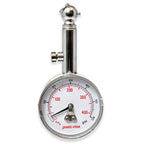 50mm Dial Tyre Gauge Angled Chuck with Case 5-60 PSI