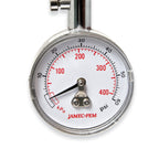 50mm Dial Tyre Gauge Angled Chuck with Case 5-60 PSI