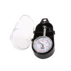50mm Dial Tyre Gauge Angled Chuck with Case 5-60 PSI