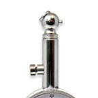 50mm Dial Tyre Gauge Angled Chuck with Case 5-60 PSI