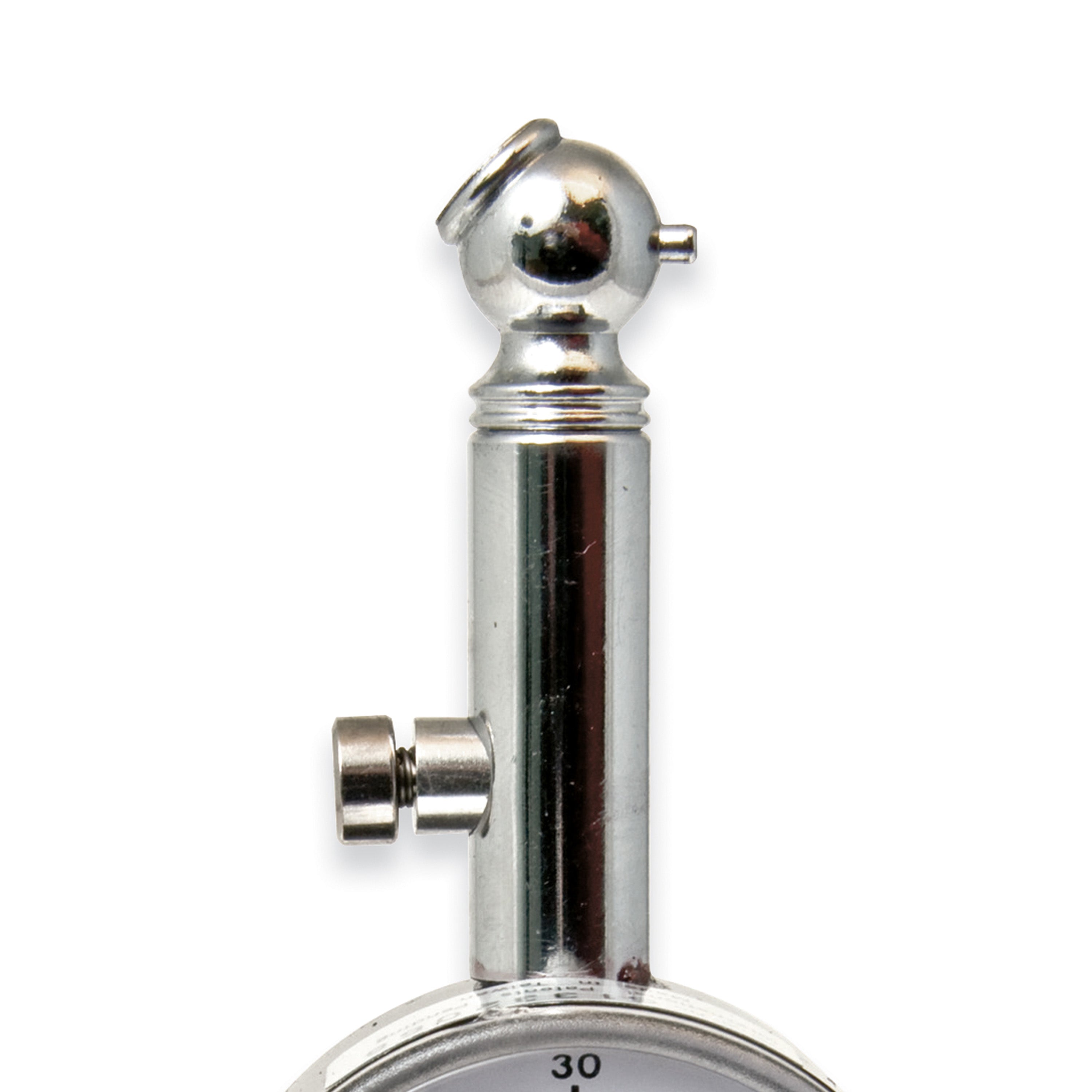 50mm Dial Tyre Gauge Angled Chuck with Case 5-60 PSI