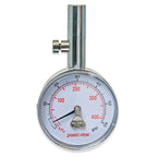 50mm Dial Tyre Gauge Straight Chuck with Case 5-60 PSI