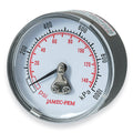 50mm Dry Pressure Gauge - 1/4" BSP Rear Entry - 0-145 PSI