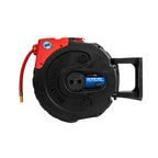 Air Hose Reel - Retractable - 12.5mm (1/2")  - 15 metres - PVC Hose