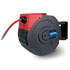 Air Hose Reel - Retractable - 12.5mm (1/2")  - 15 metres - PVC Hose