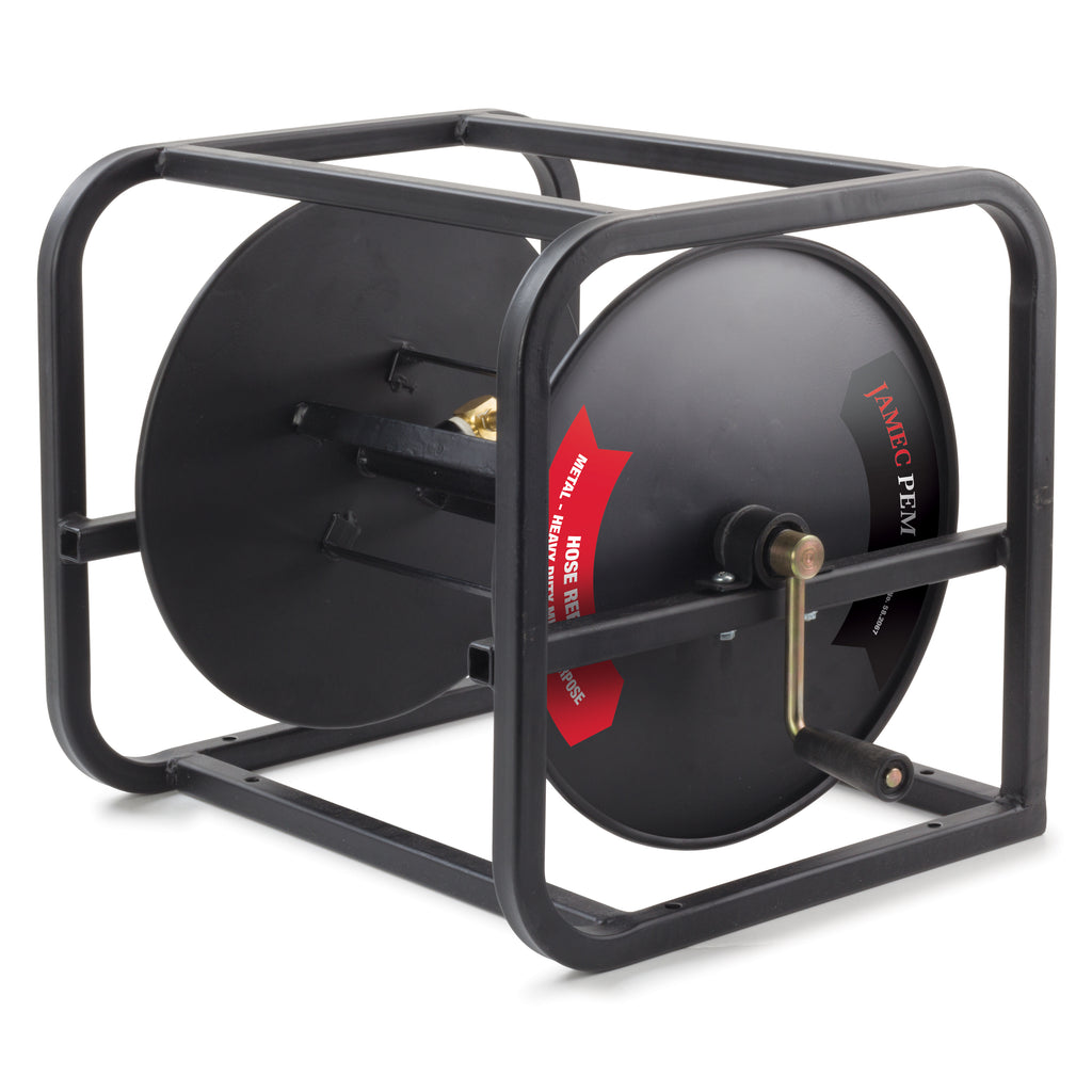 Air/Water Hose Reel - Manual Wind - Trade Quality can hold up to 70 metres hose