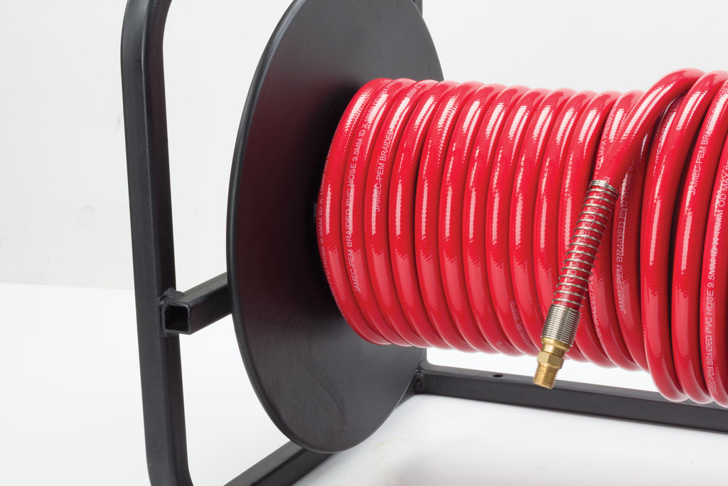 Air/Water Hose Reel - Manual Wind - Trade Quality can hold up to 70 metres hose