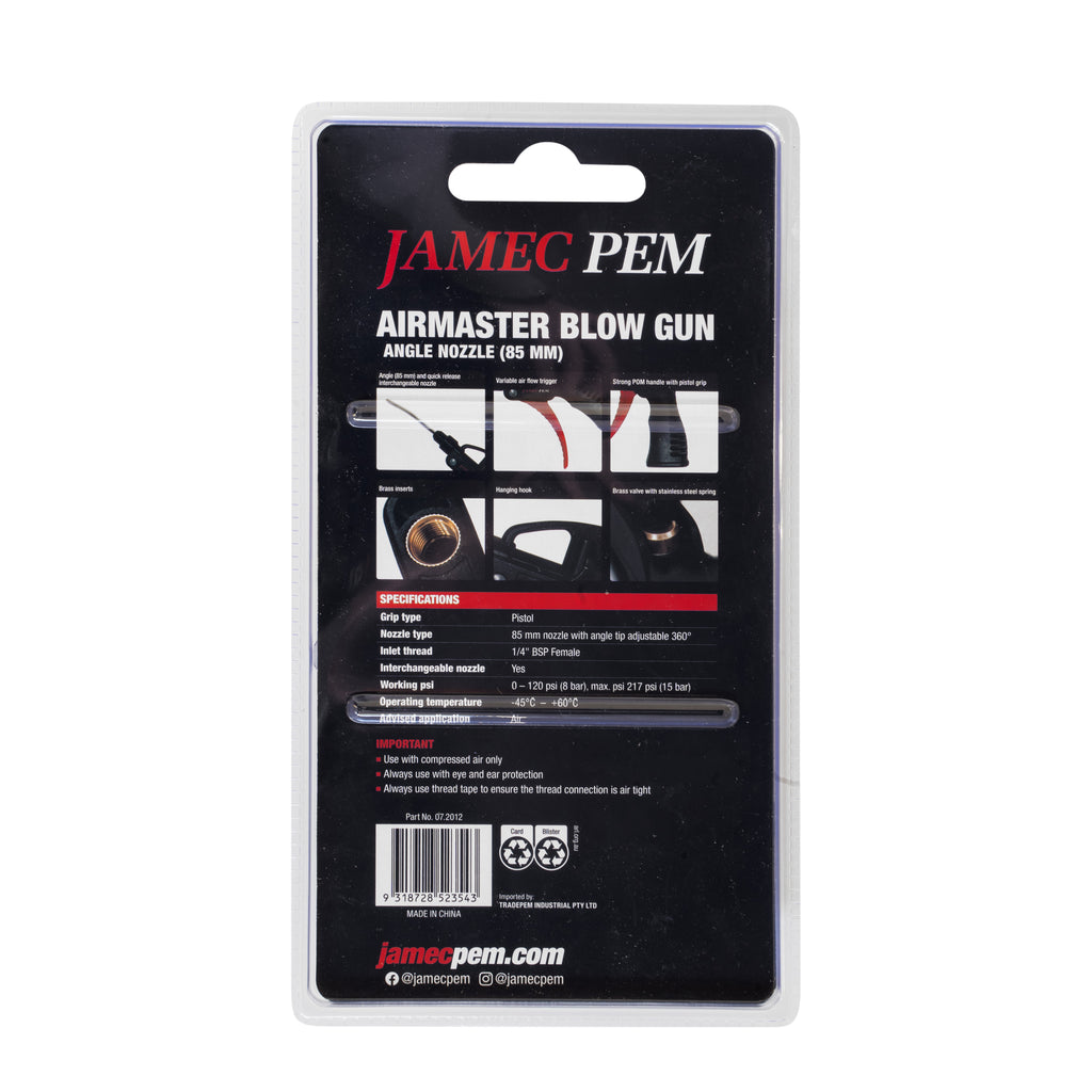 Airmaster S2 Blow Gun 85mm Standard Nozzle