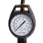 Analogue Tyre Inflator, 80mm Dial, clip on