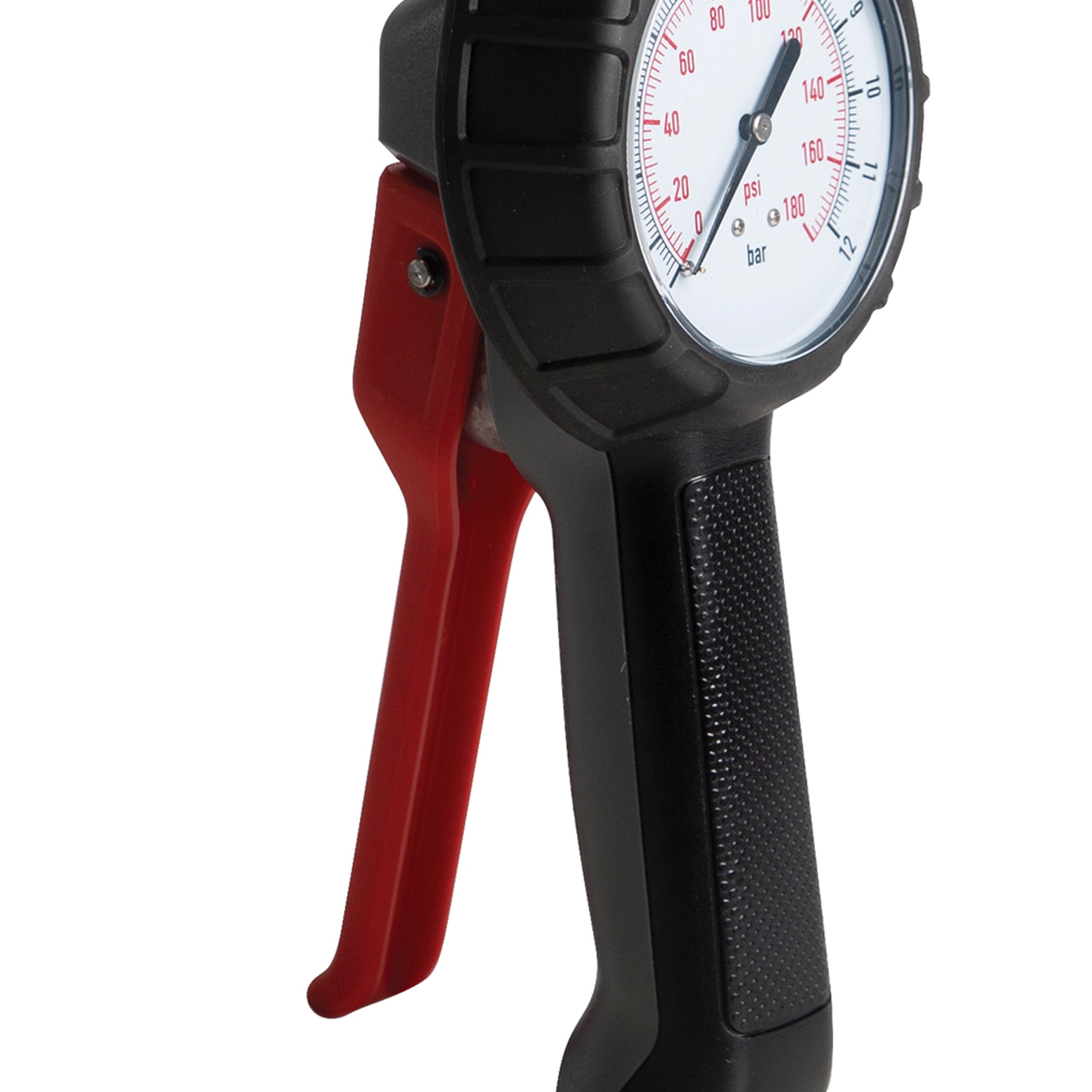 Analogue Tyre Inflator, 80mm Dial, clip on