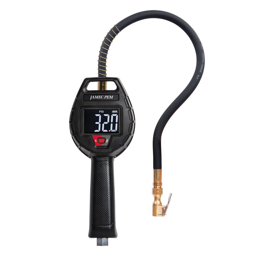Digital Tyre Inflator, Clip on, Ceramic Sensor, Rechargeable