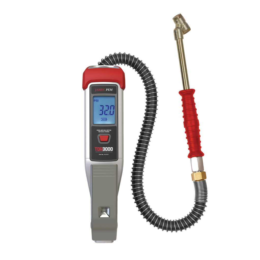 Digital Tyre Inflator, Multi Scale, Dual angle chuck