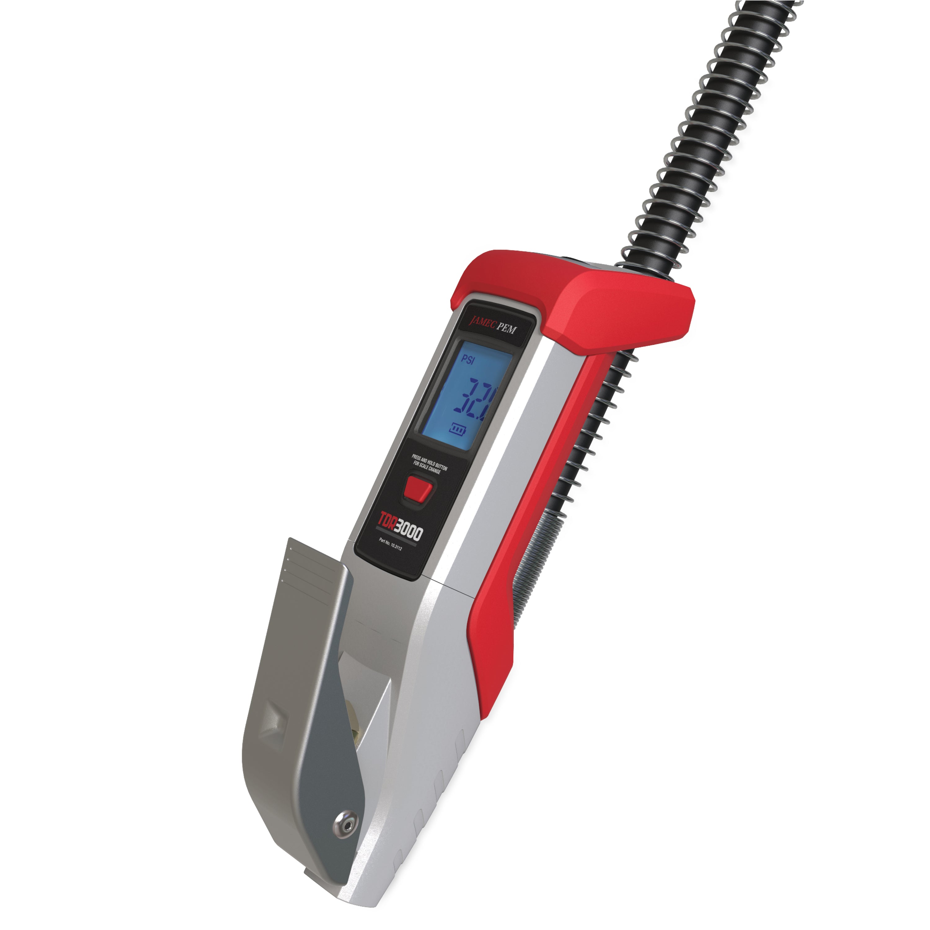 Digital Tyre Inflator, Multi Scale, Dual angle chuck