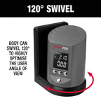 Digital Worskhop Tyre Inflator 120° Swivel Base
