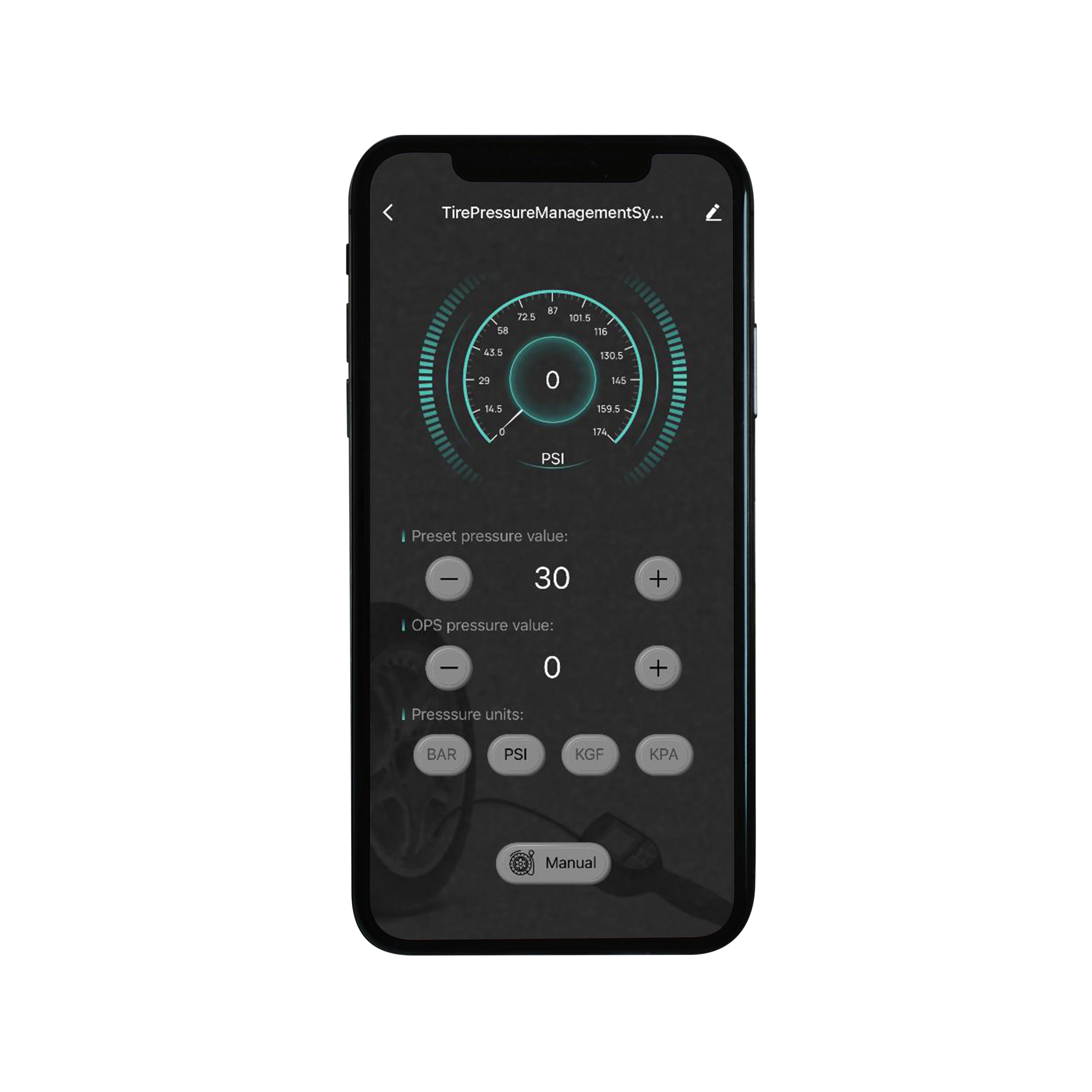 Digital Worskhop Tyre Inflator 120° Swivel Base