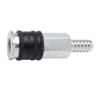 Euro Style 12mm (1/2") Hose Tail Coupling Steel Plated