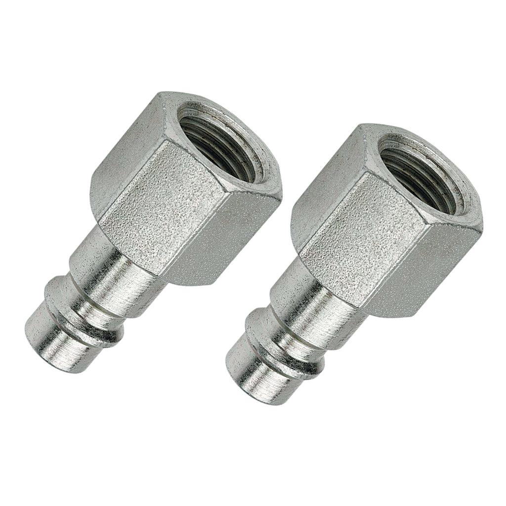 Euro Style 3/8" BSP Female Adaptor - 2 Pack