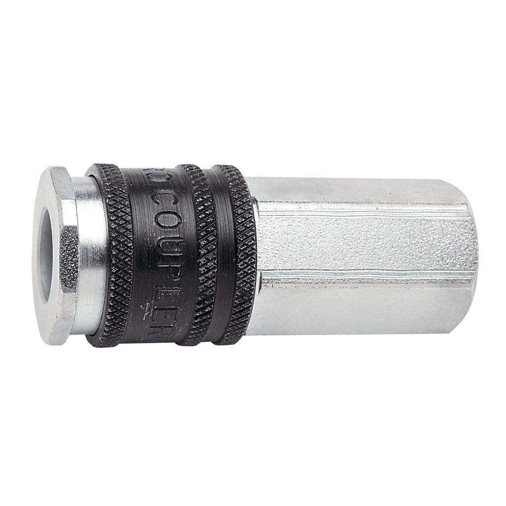 Euro Style 3/8" BSP Female Coupling Steel Plated