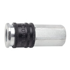 Euro Style 3/8" BSP Female Coupling Steel Plated