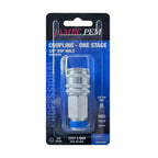 Euro Style 3/8" BSP Male Coupling Steel Plated
