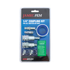 Euro Style Coupling Kit - 1/4" Male and Female Threads