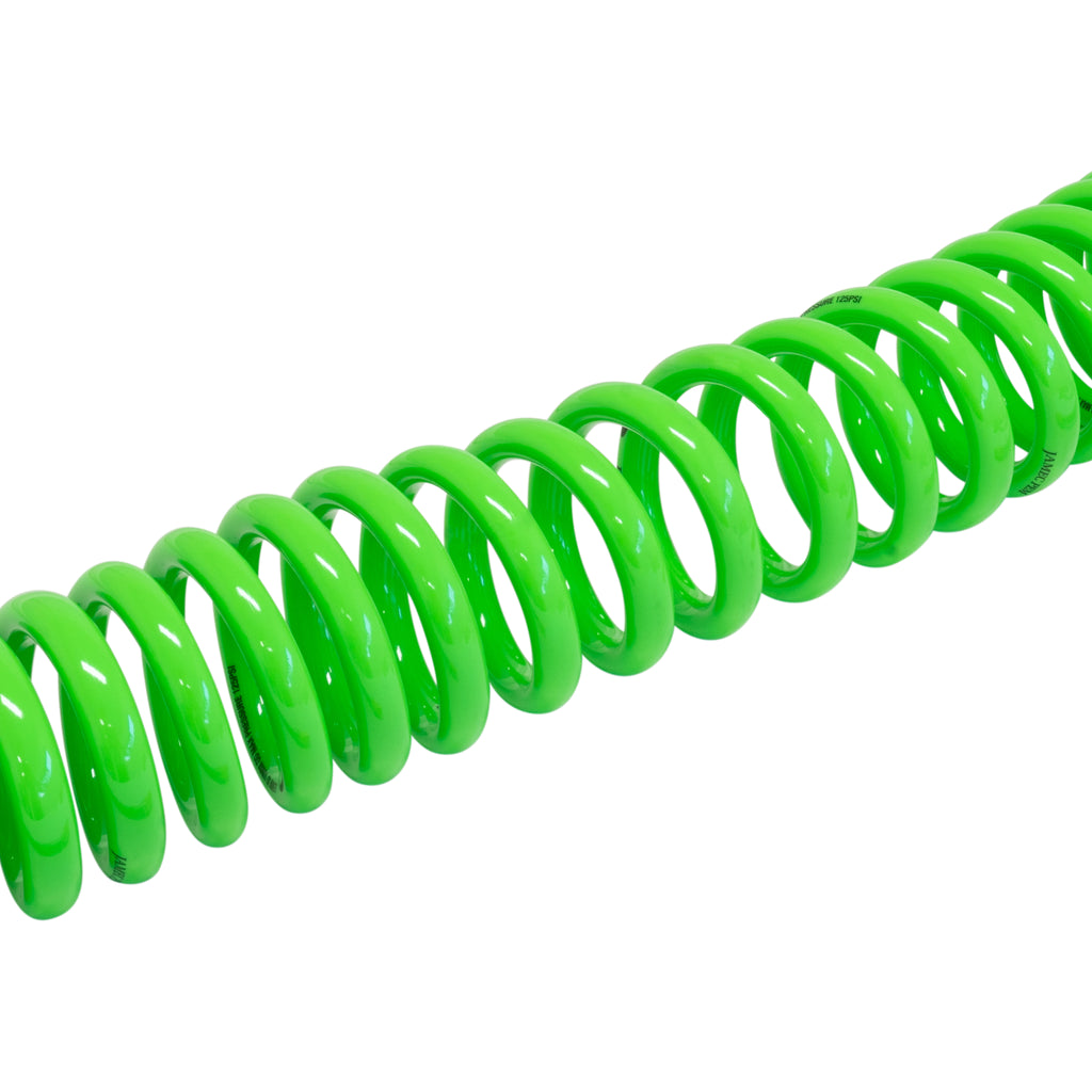 High Vis PU Coil 10mm x 6.5mm x10m