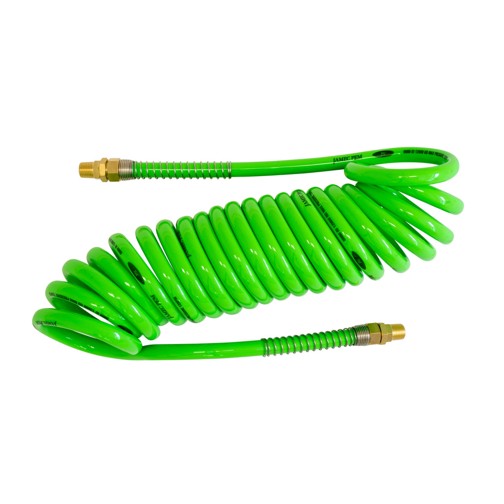 High-Vis PU Coil 12mm x 8mm x 5m