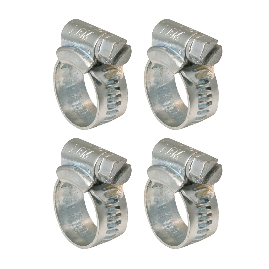 Hose Clamp Worm Drive 11-16mm - 4 Pack