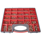 Master Pack Assortment Hexagon Flange Bolts and Nuts 420 Piece