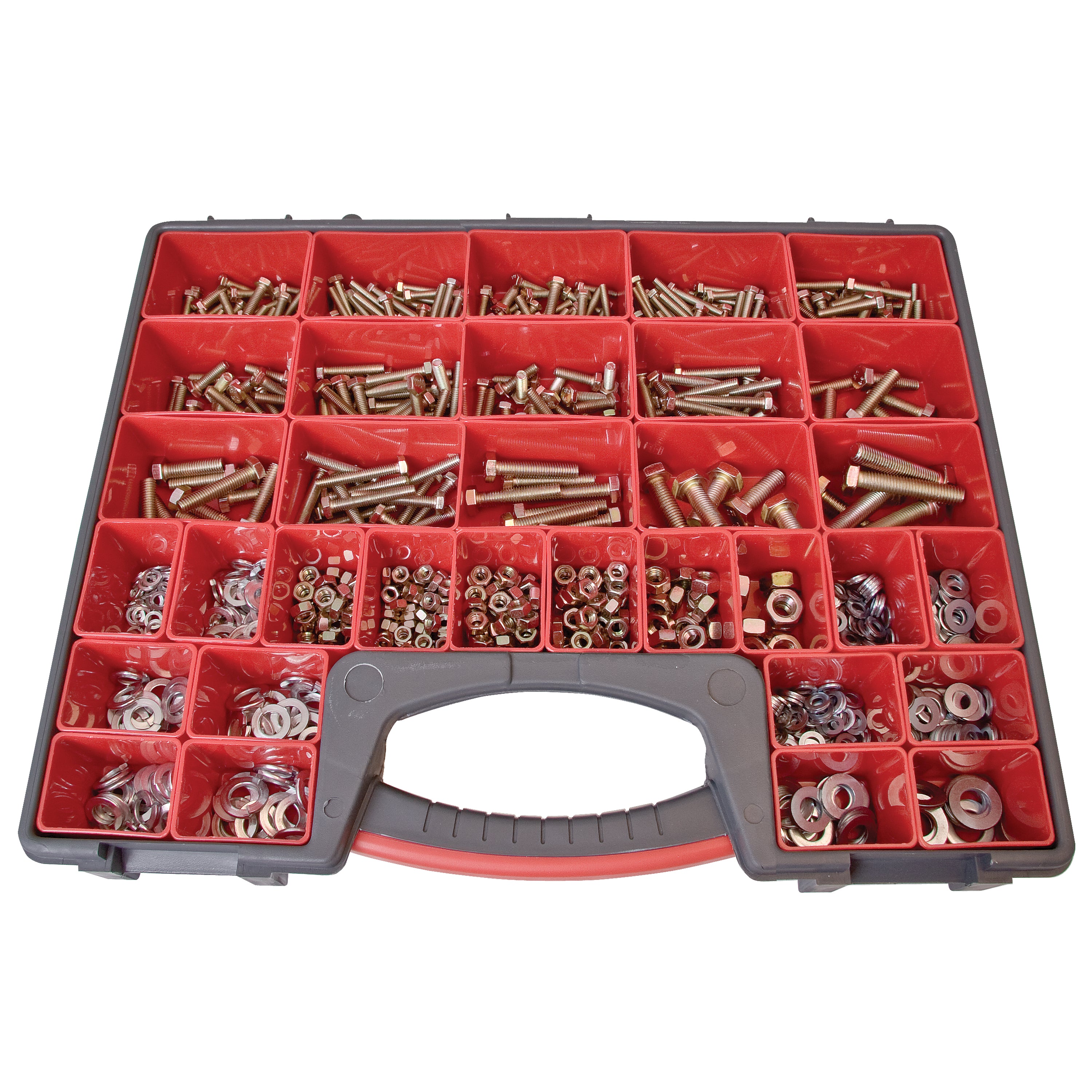 Master Pack Assortment High Tensile Bolts, Nuts & Washers 825 Piece