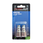 Nitto Style - 1/4" BSP Female Adaptor Plug - 20PF - 2 Pack