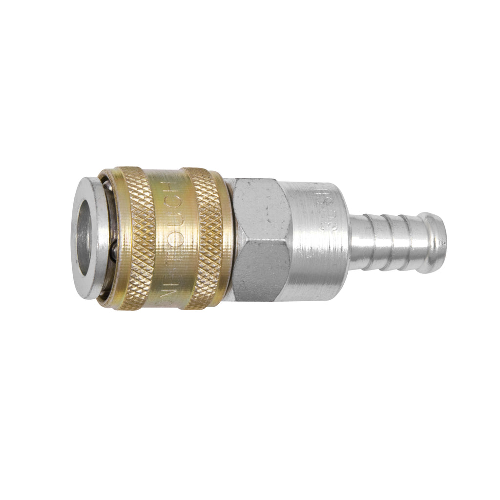 Nitto Style 250 Series - 10 mm (3/8") Hose Tail Coupling - 250T6/30SH - Automatic