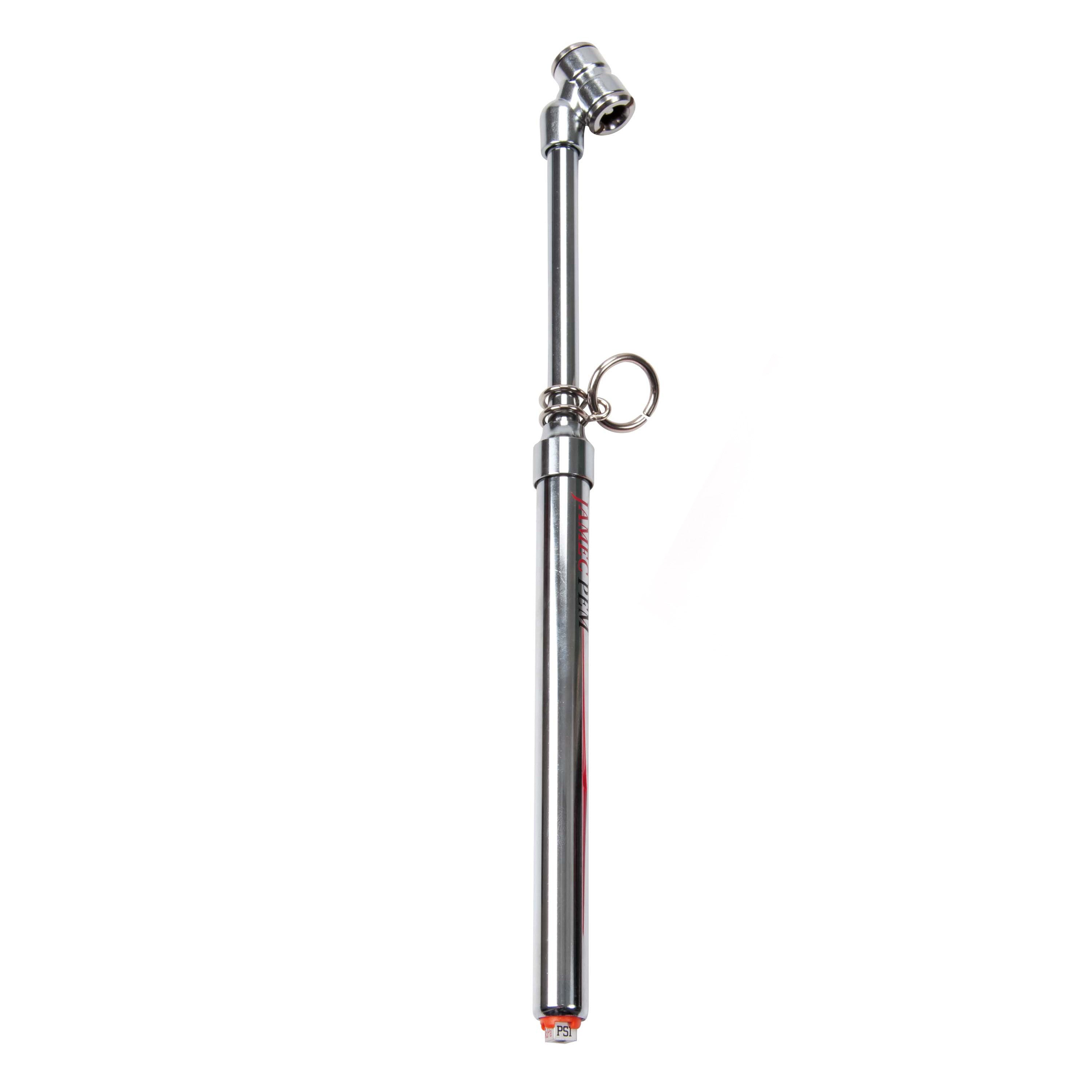Pencil Long Reach Truck Tyre Gauge Dual Chuck 10 - 150 PSI