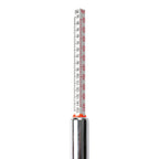 Pencil Long Reach Truck Tyre Gauge Dual Chuck 10 - 150 PSI