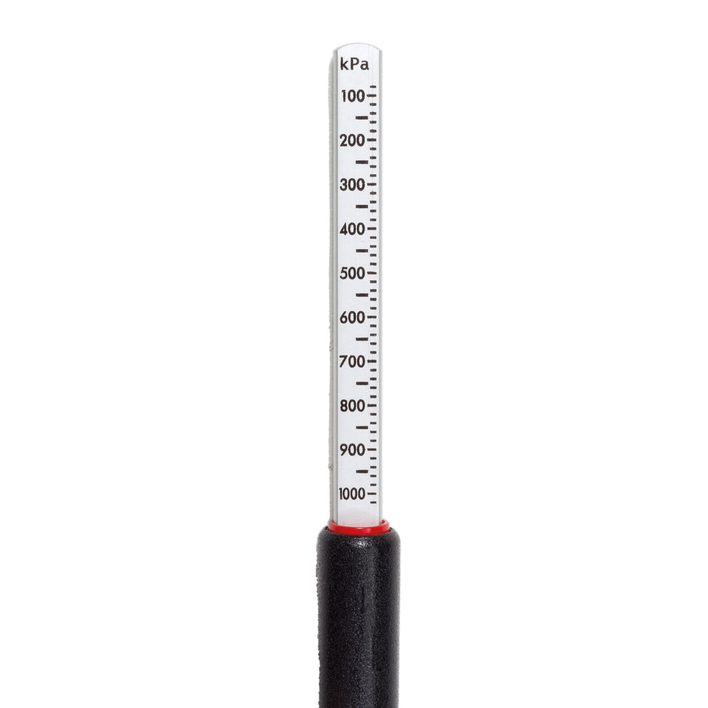 Pencil Long Reach Tyre Gauge Dual Chuck 0-150 PSI