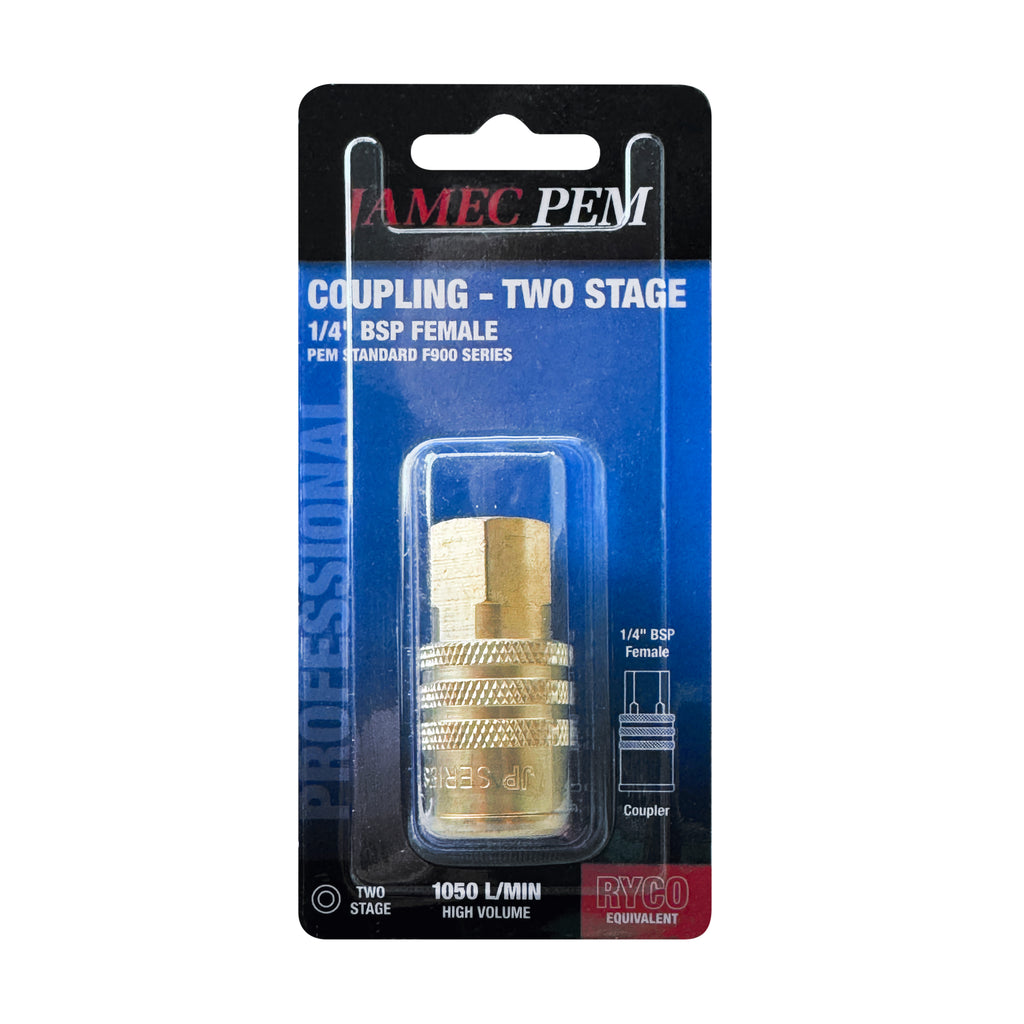 Ryco Style - 1/4" BSP Female Coupling - F900 - Manual